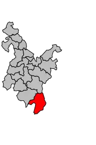 Cantonul La Chèze în cadrul arondismentului