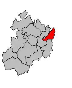 Cantonul Dinan-Est în cadrul arondismentului