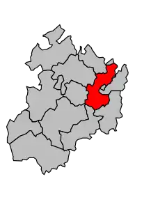 Cantonul Dinan-Ouest în cadrul arondismentului