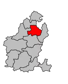 Cantonul Guingamp în cadrul arondismentului