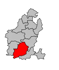 Cantonul Rostrenen în cadrul arondismentului