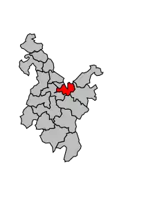 Cantonul Langueux în cadrul arondismentului