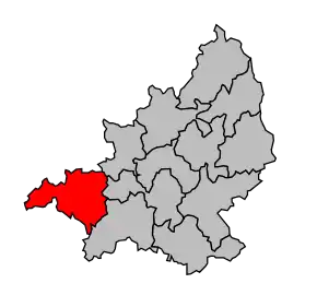 Cantonul Royère-de-Vassivière în cadrul arondismentului