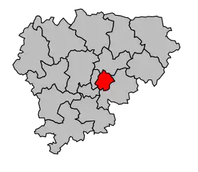 Cantonul Guéret-Sud-Est în cadrul arondismentului