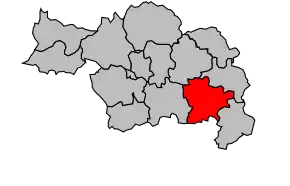 Cantonul Beaumont-du-Périgord în cadrul arondismentului