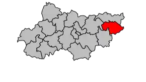 Cantonul Hautefort în cadrul arondismentului