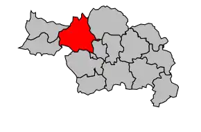 Cantonul La Force în cadrul arondismentului