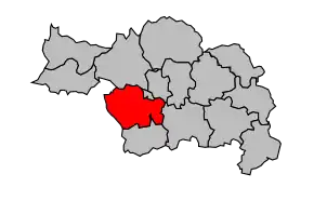 Cantonul Sigoulès în cadrul arondismentului