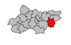 Cantonul Thenon în cadrul arondismentului