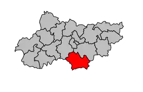 Cantonul Vergt în cadrul arondismentului