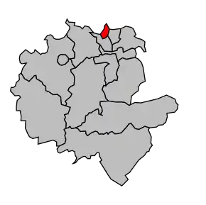 Cantonul Montbéliard-Est în cadrul arondismentului