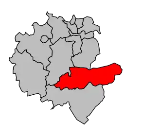 Cantonul Saint-Hippolyte în cadrul arondismentului