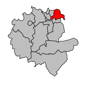 Cantonul Étupes în cadrul arondismentului