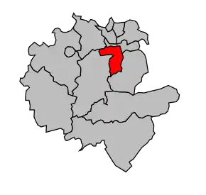 Cantonul Valentigney în cadrul arondismentului