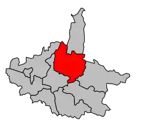 Cantonul Die în cadrul arondismentului