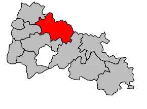 Cantonul Dieulefit în cadrul arondismentului