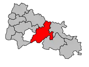 Cantonul Nyons în cadrul arondismentului