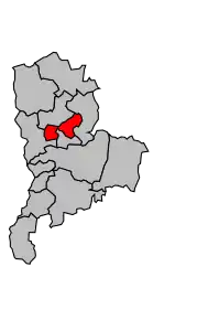 Cantonul Romans-sur-Isère-1 în cadrul arondismentului