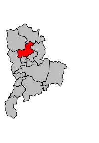 Cantonul Saint-Donat-sur-l'Herbasse în cadrul arondismentului