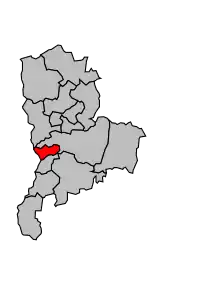 Cantonul Bourg-lès-Valence în cadrul arondismentului