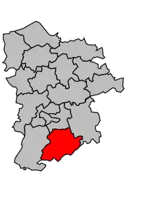 Cantonul Beaumesnil în cadrul arondismentului