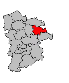 Cantonul Bourgtheroulde-Infreville în cadrul arondismentului