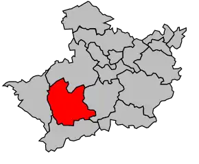 Cantonul Breteuil (Eure) în cadrul arondismentului