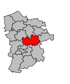 Cantonul Brionne în cadrul arondismentului