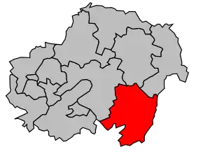 Cantonul Écos în cadrul arondismentului