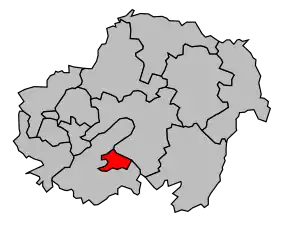 Cantonul Gaillon în cadrul arondismentului