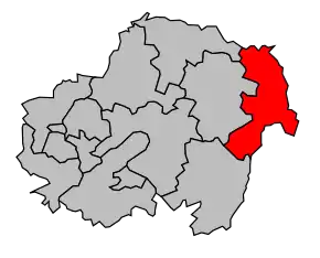 Cantonul Gisors în cadrul arondismentului