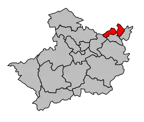 Cantonul Vernon-Nord în cadrul arondismentului