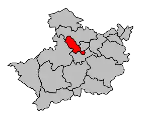 Cantonul Évreux-Ouest în cadrul arondismentului