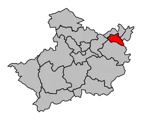 Cantonul Vernon-Sud în cadrul arondismentului