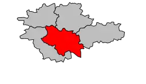 Cantonul Châteaudun în cadrul arondismentului