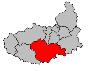 Cantonul Châteauneuf-en-Thymerais în cadrul arondismentului