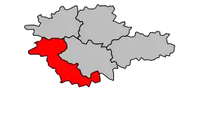 Cantonul Cloyes-sur-le-Loir în cadrul arondismentului