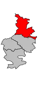 Cantonul La Loupe în cadrul arondismentului