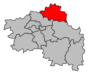 Cantonul Maintenon în cadrul arondismentului