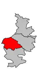 Cantonul Nogent-le-Rotrou în cadrul arondismentului