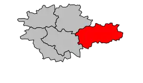 Cantonul Orgères-en-Beauce în cadrul arondismentului