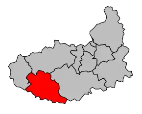 Cantonul Senonches în cadrul arondismentului