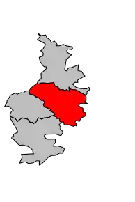 Cantonul Thiron-Gardais în cadrul arondismentului