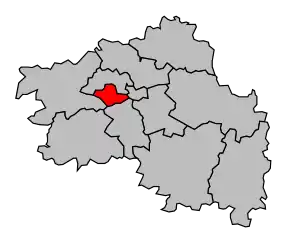 Cantonul Lucé în cadrul arondismentului