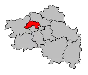 Cantonul Mainvilliers în cadrul arondismentului