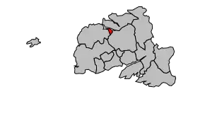 Cantonul Lannilis în cadrul arondismentului