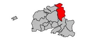 Cantonul Lesneven în cadrul arondismentului