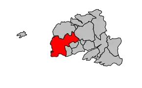 Cantonul Saint-Renan în cadrul arondismentului