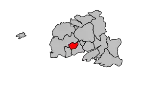 Cantonul Brest-Cavale-Blanche-Bohars-Guilers în cadrul arondismentului