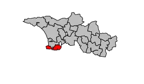 Cantonul Guilvinec în cadrul arondismentului